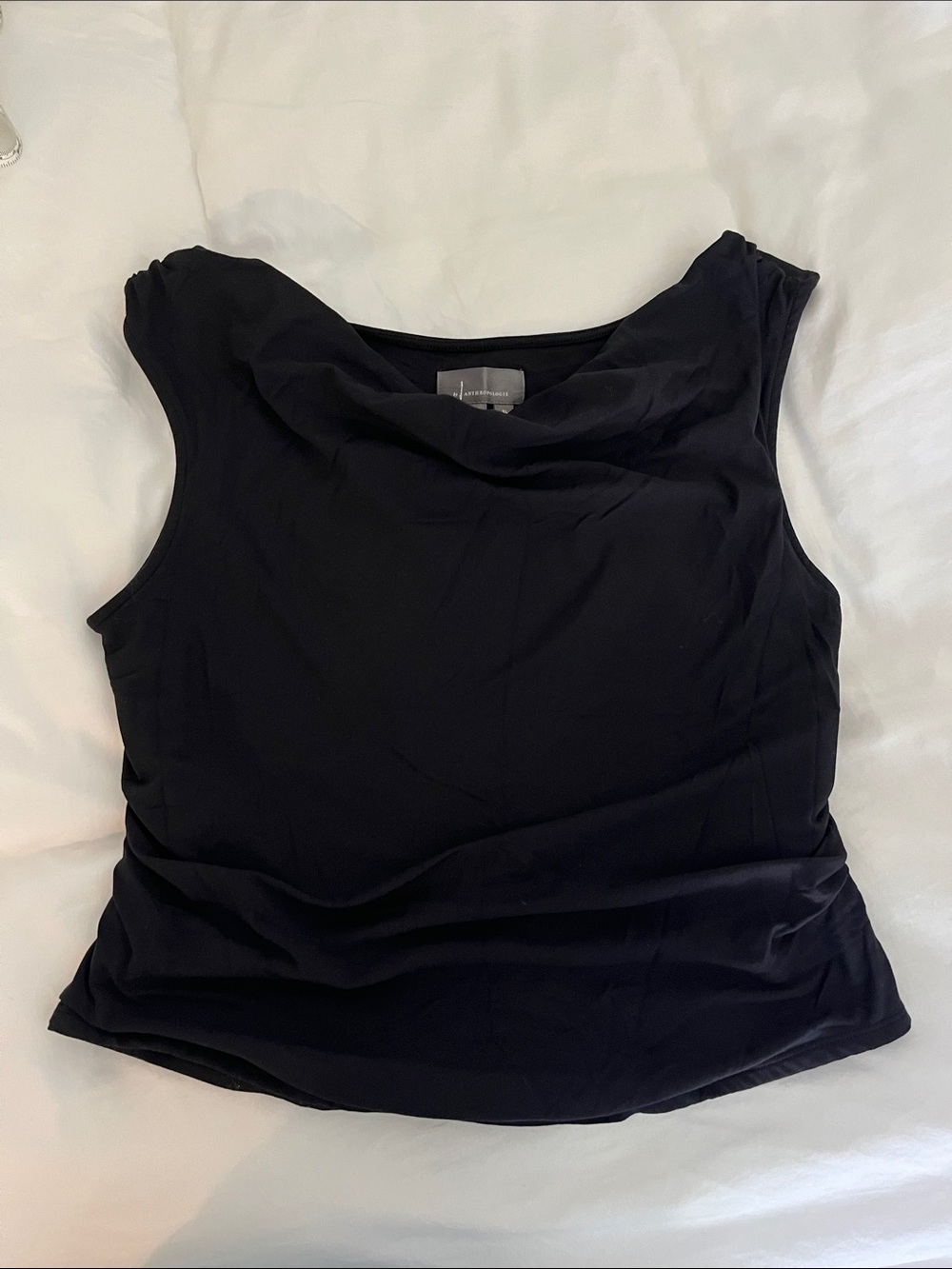 Anthropologie Sloan Cowl Neck Tank